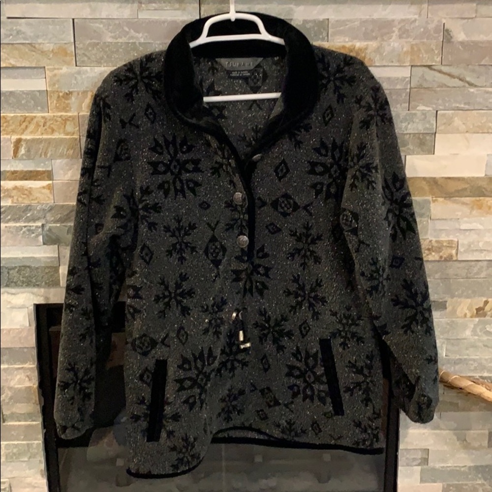 Warm winter pullover